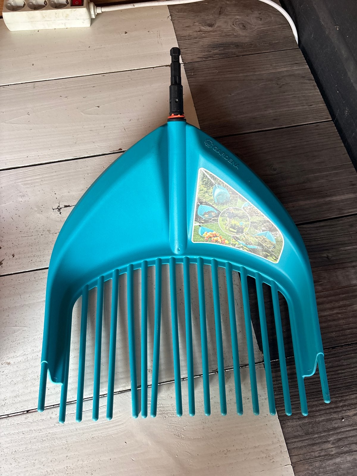 Gardena Hark - Bladhark voor tuin en gazon, Tuin en Terras, Ophalen, Zo goed als nieuw, Hark