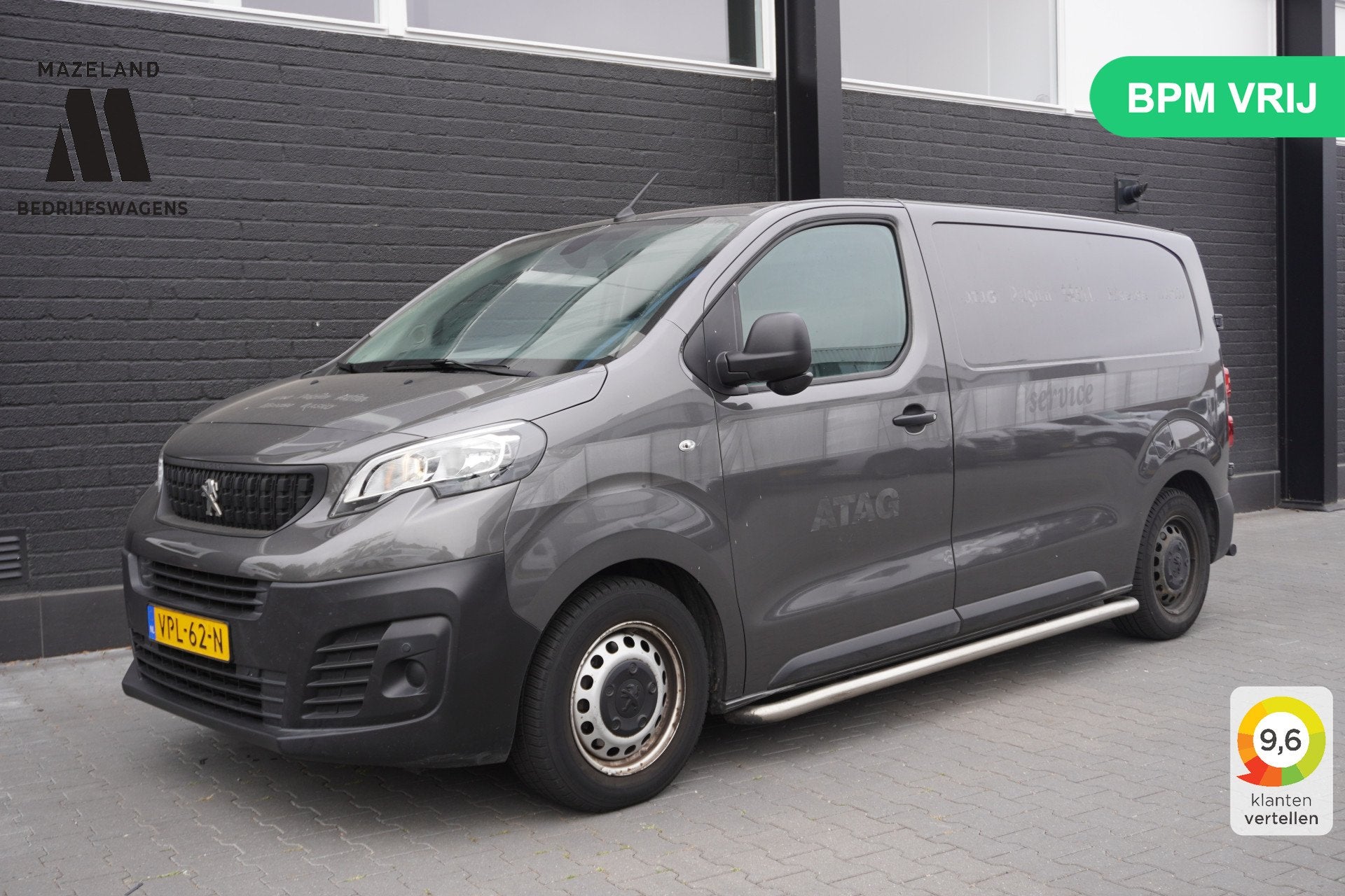 Peugeot Expert 2.0 BlueHDI 145PK L2 Automaat EURO 6 - Airco, Auto's, Stof, Gebruikt, 4 cilinders, Bedrijf