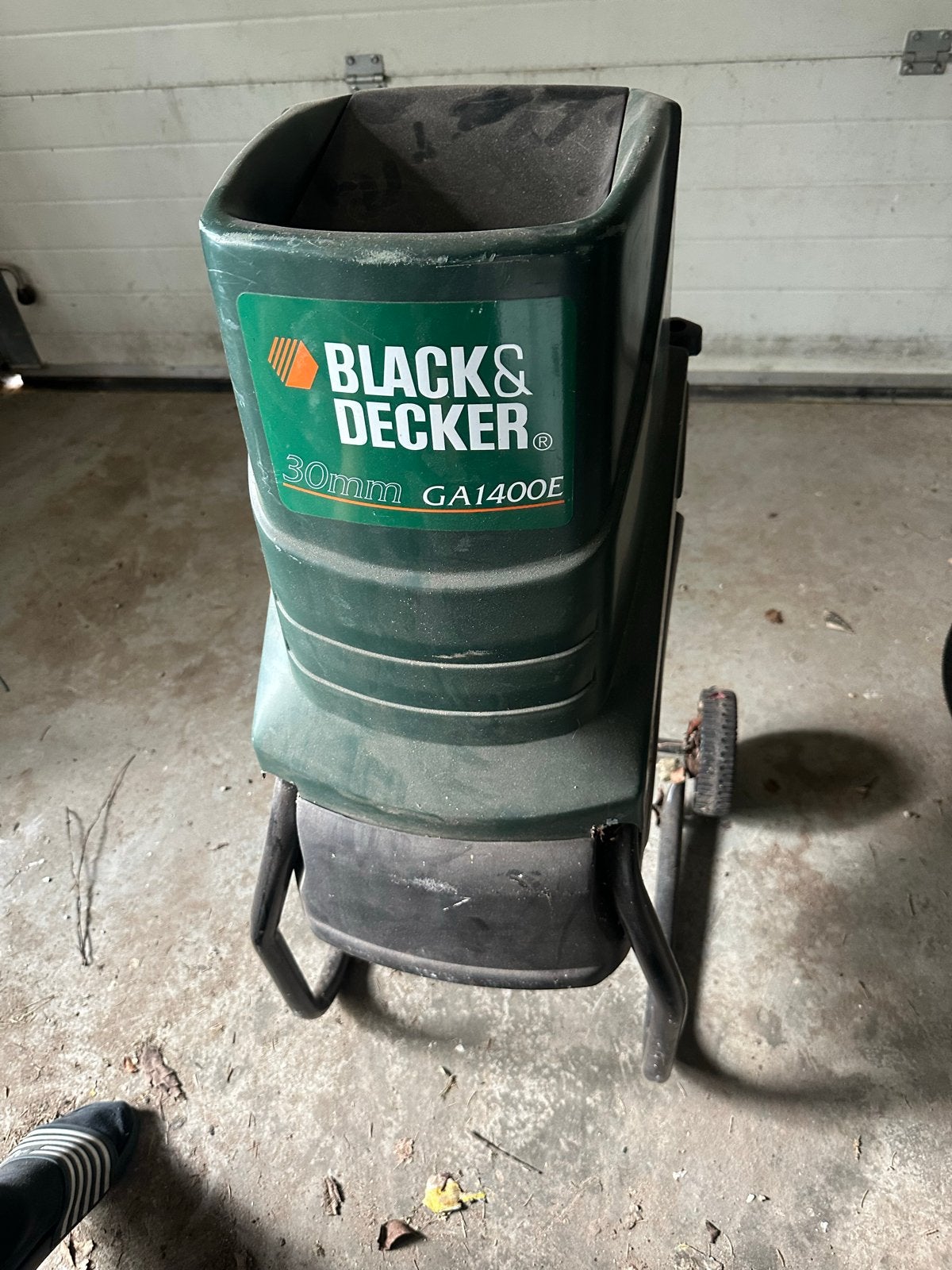 Black & Decker GA1400E Hakselaar - TEAB, Tuin en Terras, Hakselaars, Ophalen, Gebruikt, Elektrisch