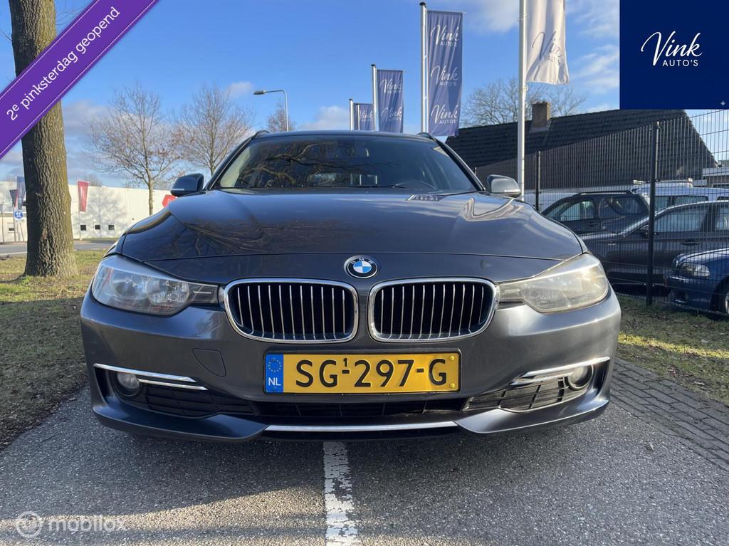 BMW 3-serie Touring 318d | Luxury | NAV | Trekhaak | Cruise, 4 cilinders, 3-Serie, Te koop, 165 €/maand