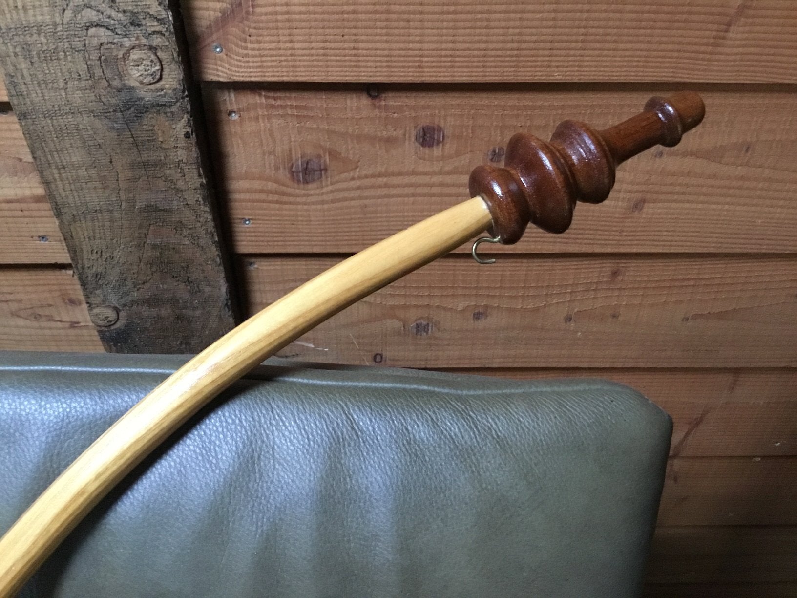 Houten vlaggenstokken van notenhout hoogglans gelakt, Watersport en Boten, Ophalen of Verzenden, Nieuw, Tuigage en Masten, Zeilboot of Motorboot