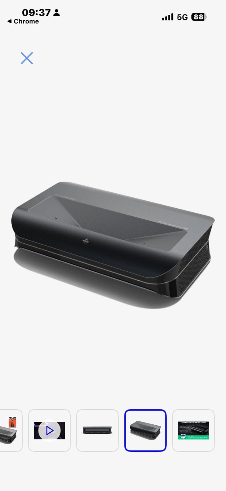 AWOL Vision LTV-3500 4K Laser Projector, Ophalen of Verzenden, Zo goed als nieuw, Overige technologieën, Ultra HD (4K)