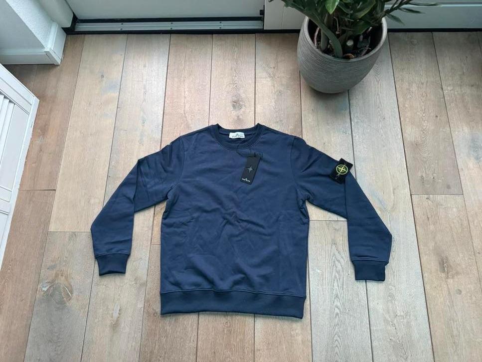 Stone Island Sweater - Nieuw/ tags- Maat M, Kleding | Heren, Truien en Vesten, Verzenden, Zo goed als nieuw, Maat 48/50 (M), Blauw