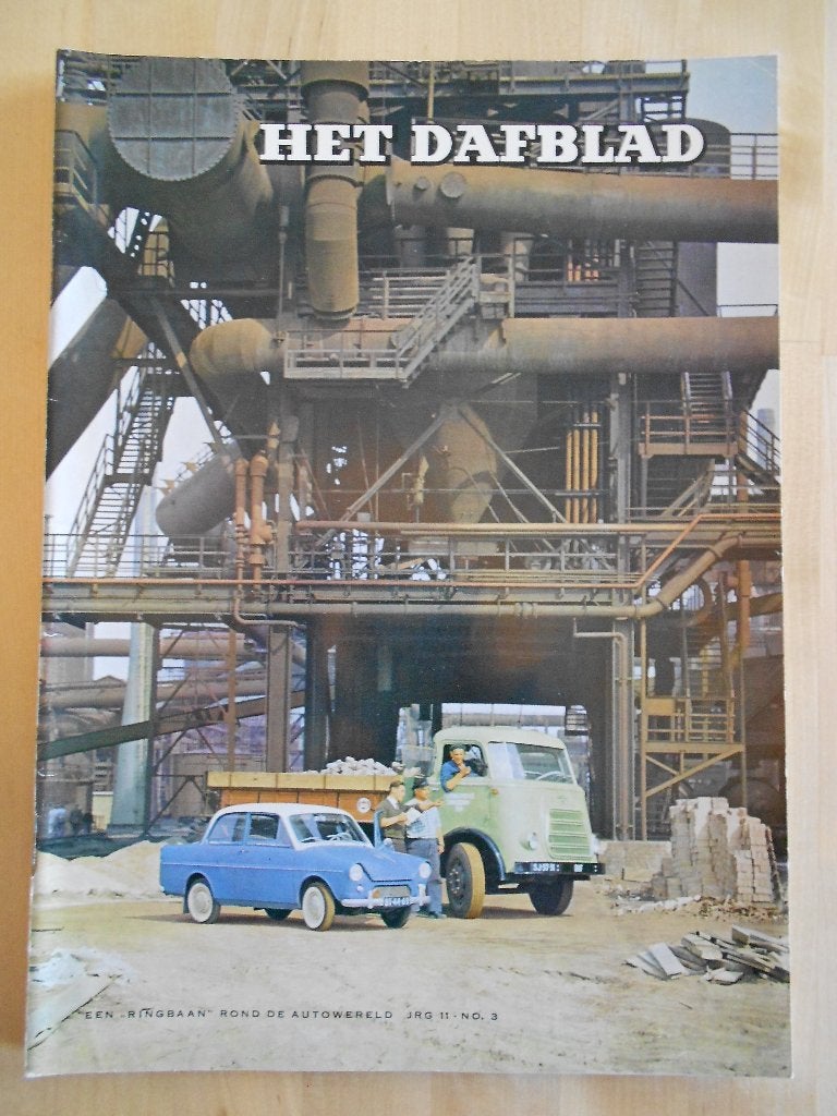 DAF DAFblad tijdschrift 1962 nummer 3 – DO Kikker 750 30, Ophalen of Verzenden, Zo goed als nieuw, Overige merken, DAF