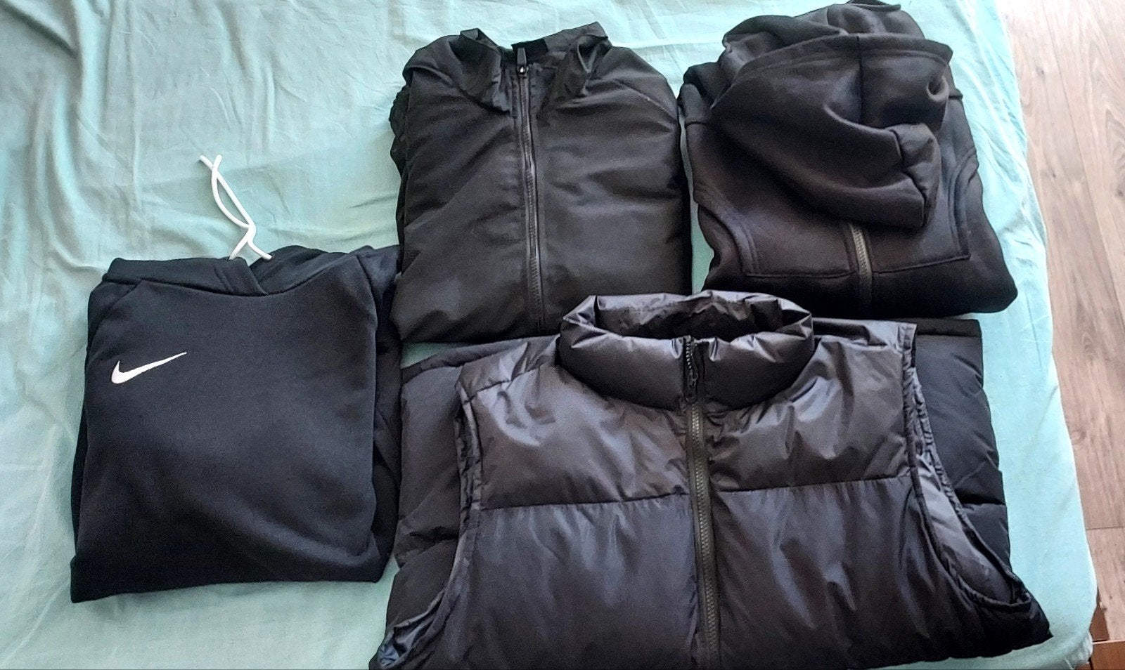Pakket: Vest, Bodywarmer, Dry Fit Jas & Nike Trui (M/L), Ophalen of Verzenden, Zo goed als nieuw