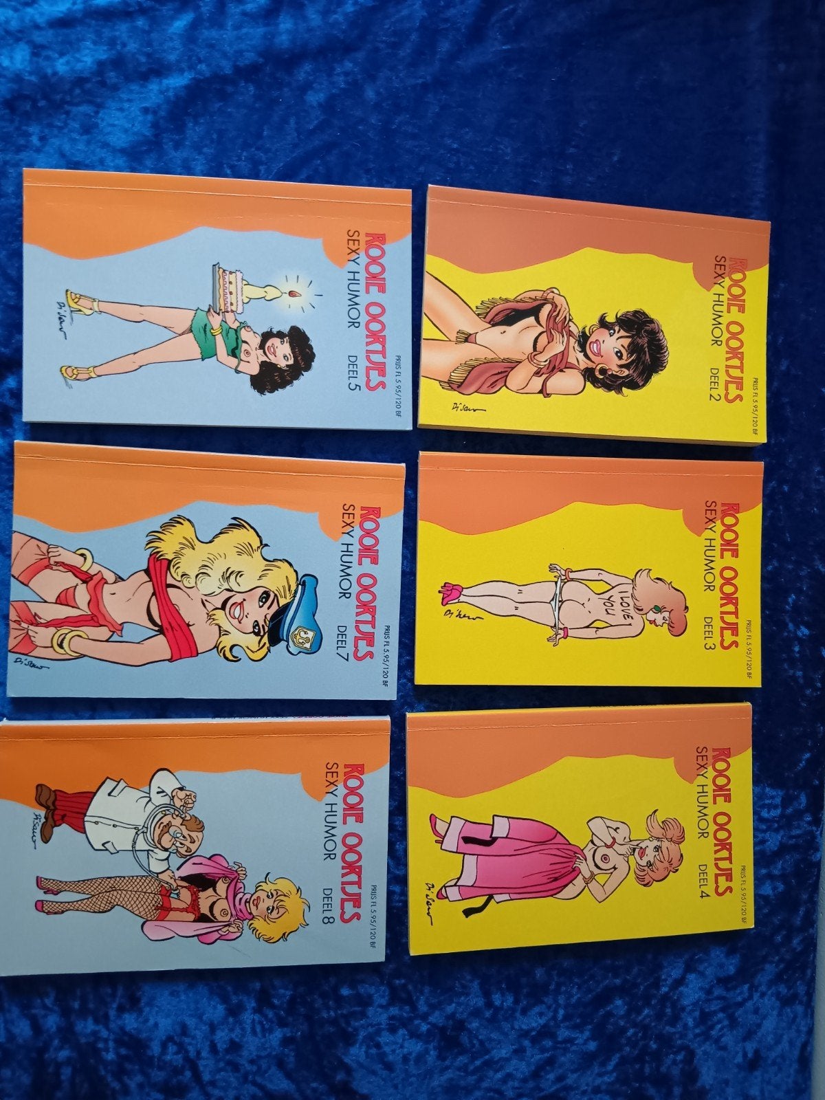 Rooie Oortjes - Sexy Humor, Complete serie of reeks, Ophalen of Verzenden, Gelezen, Dr. Waan