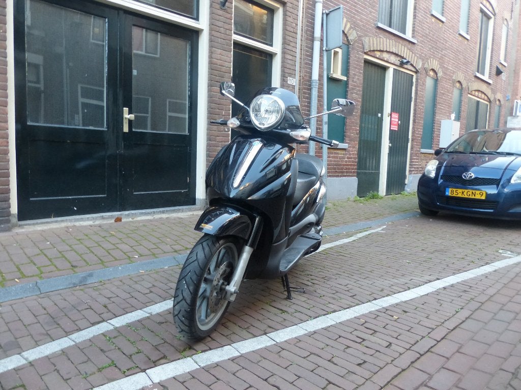 Piaggio Beverly 500 motorscooter., Ophalen, 2 cilinders, Meer dan 35 kW