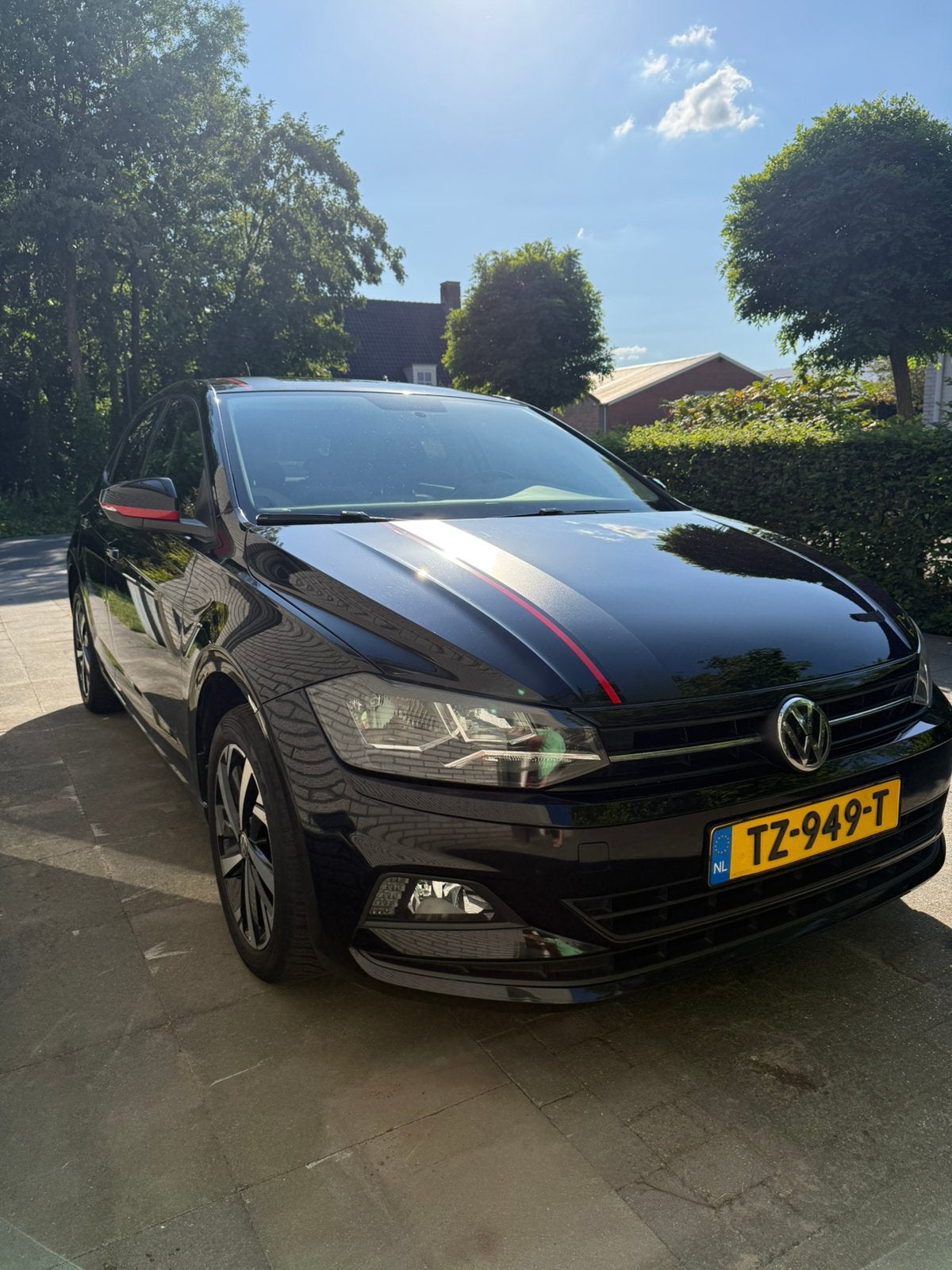 Volkswagen Polo Beats 1.0 TSI | 2018 | Navi | Apple CarPlay, Voorwielaandrijving, 40 €/maand, Zwart, Origineel Nederlands