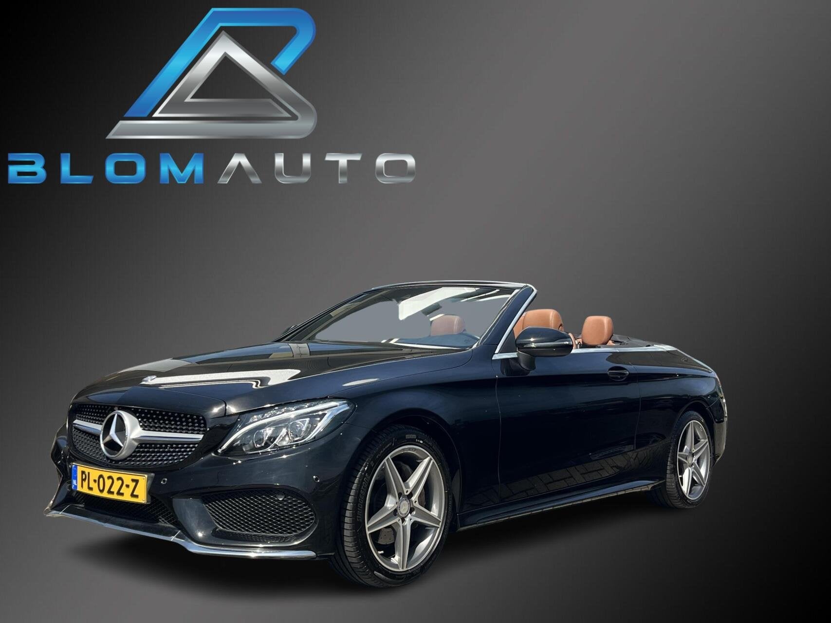 Mercedes C-klasse Cabrio 180 AMG AUT9 AIRSCARF+TREKHAAK+LED, Auto's, Automaat, Euro 6, Cabriolet, 4 stoelen