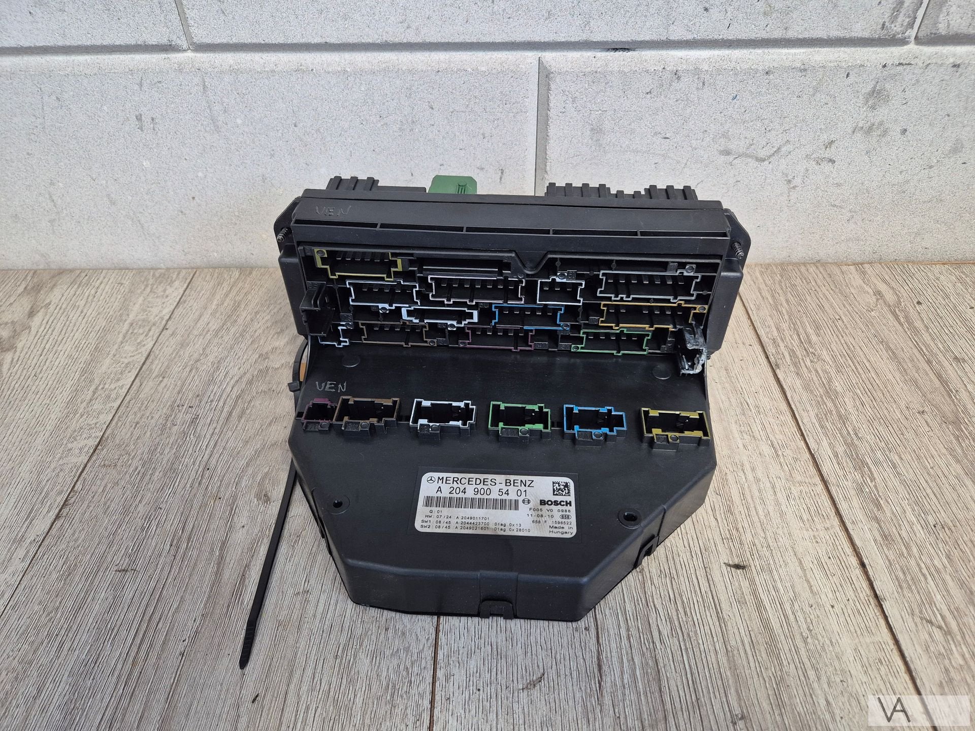 Zekeringkast voor SAM Mercedes C klasse W204 a2049005401, Gebruikt, -, Ophalen of Verzenden, -