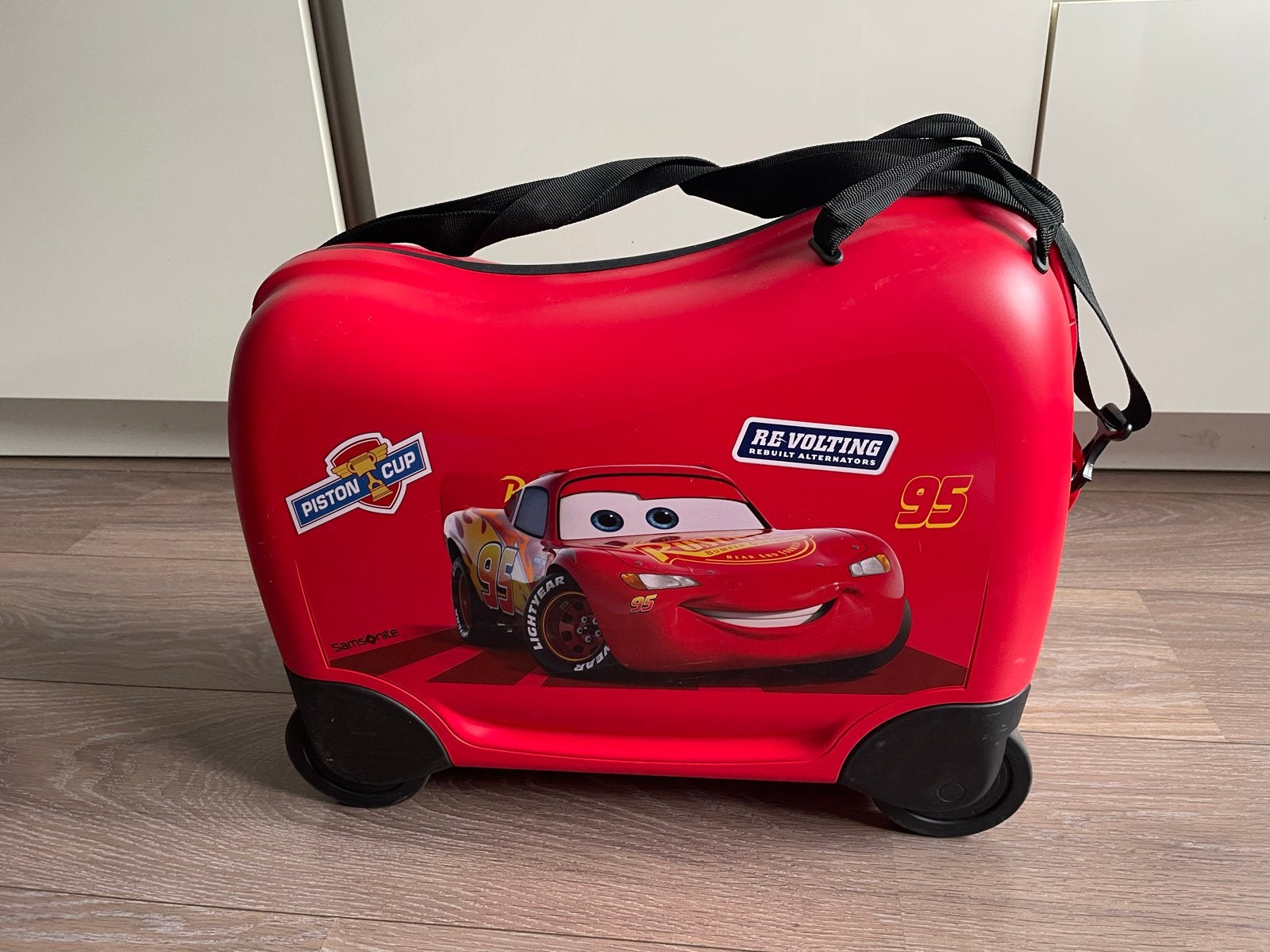 Samsonite Disney Cars Kinderkoffer met Wieltjes, Gebruikt, Hard kunststof, Minder dan 50 cm, Minder dan 35 cm