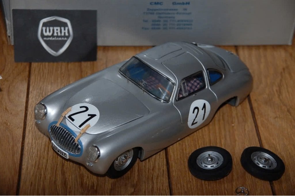 MERCEDES 300 SL LEMANS #21 CMC M-029 SCHADE SEE INFO WRH, Verzenden, Gebruikt, Auto, Overige merken