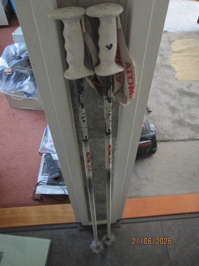Ski stokken, Ophalen, Gebruikt, Stokken, 100 tot 140 cm