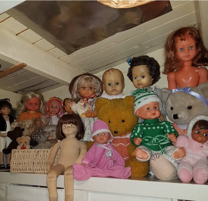 poppen partij, Verzamelen, Ophalen, Pop
