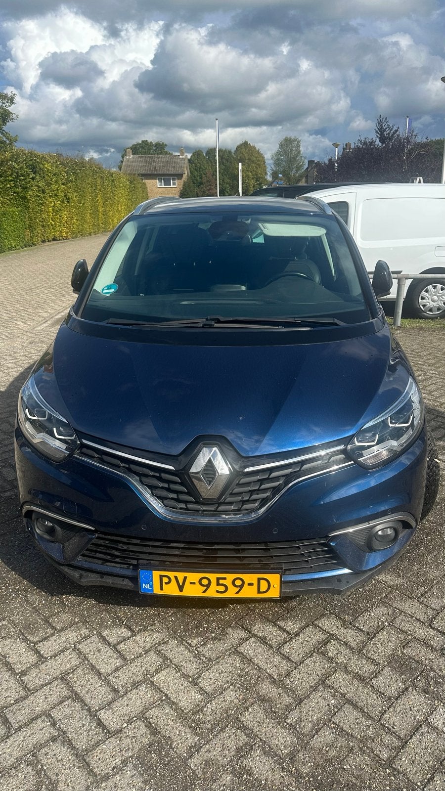 Renault Grand Scenic 1.2 TCE 97KW 7P 2017 Blauw, Auto's, Voorwielaandrijving, 4 cilinders, 1850 kg, Blauw