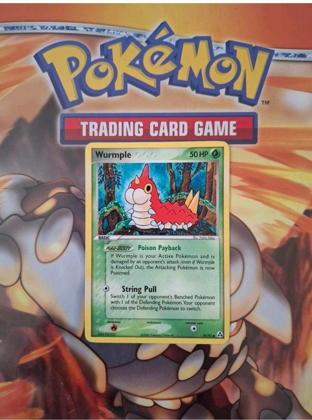 Wurmple 70/92 Ex Legend Maker pokemon kaart, Hobby en Vrije tijd, Verzamelkaartspellen | Pokémon, Ophalen of Verzenden, Gebruikt