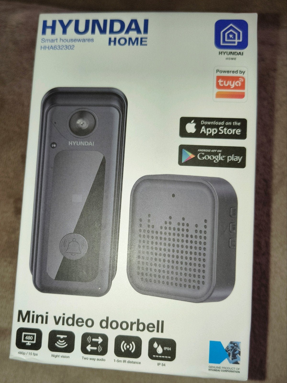Hyundai Mini Video Deurbel, Huis en Inrichting, Deurbellen, Ophalen of Verzenden, Nieuw, Draadloos
