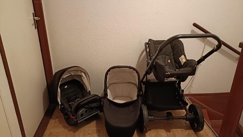 Kinderwagen 3delig met maxi cosi, bak en autostoeltje, Kinderen en Baby's, Kinderwagens en Combinaties, Ophalen, Gebruikt, Overige merken