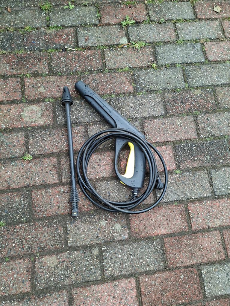 Karcher hoge druk pistool en vuilfrees. Spuitmond., Tuin en Terras, Hogedrukreinigers, Ophalen of Verzenden, Elektrisch