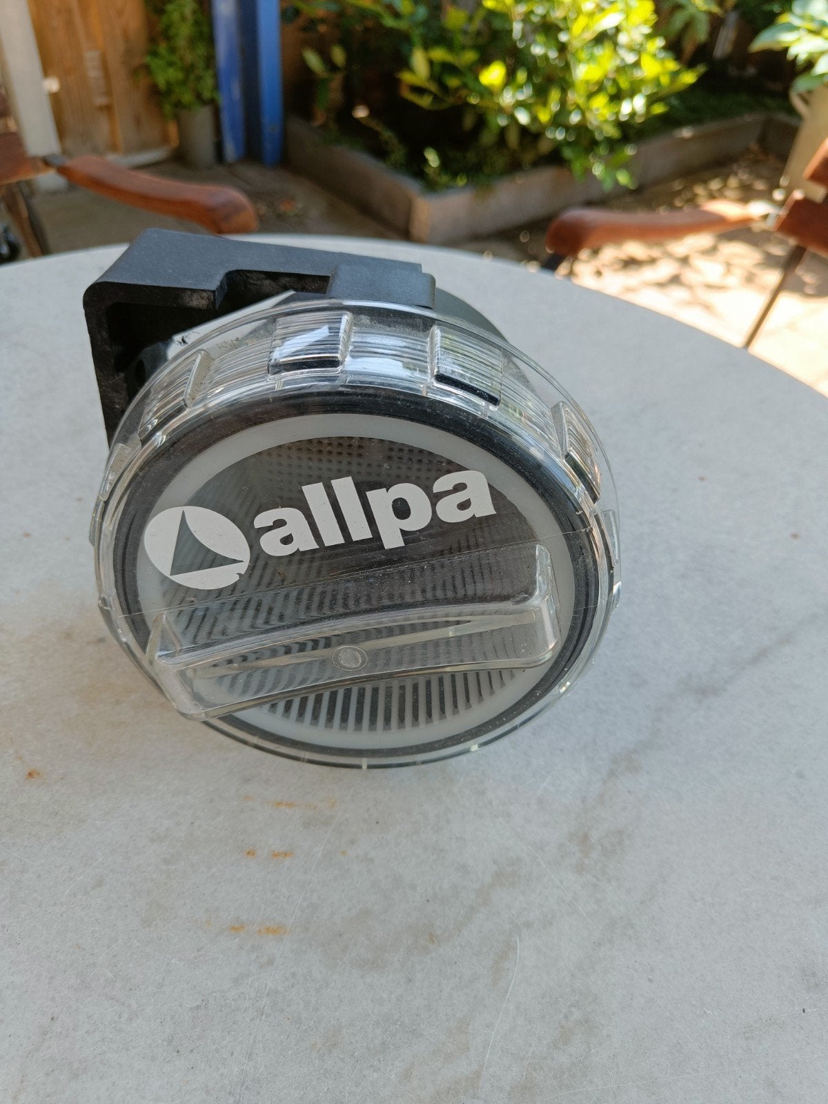 Allpa brandstoffilter/waterafscheider voor boten, Ophalen
