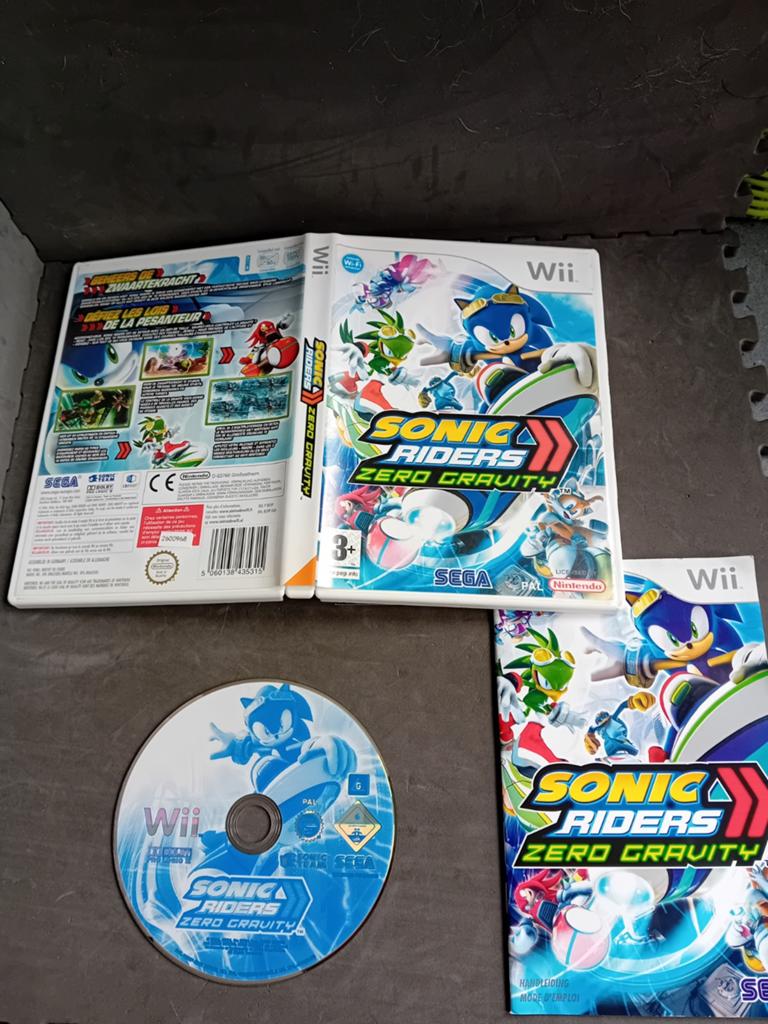 Wii spel Sonic Riders Zero Gravity, Spelcomputers en Games, Games | Nintendo Wii, Gebruikt, ., Racen en Vliegen, Ophalen of Verzenden