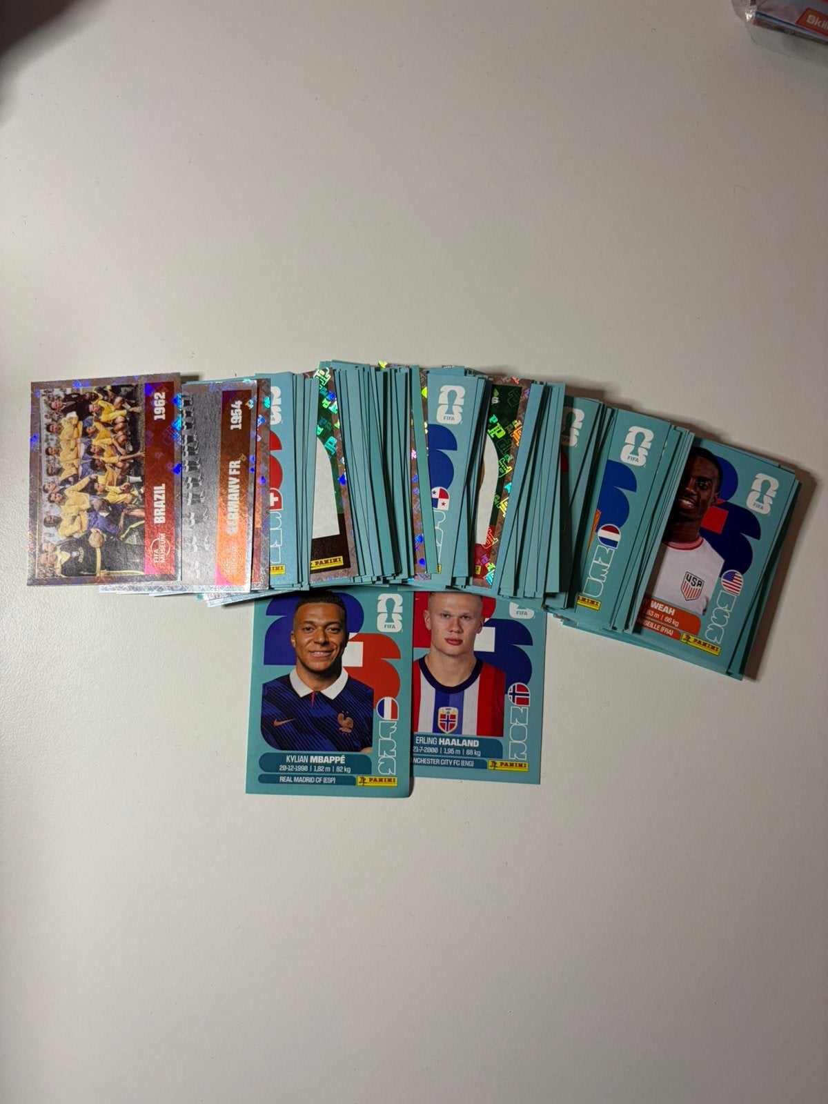 Panini World Cup 2026 stickers – 160 stuks incl. Glimmende, Ophalen of Verzenden, Nieuw, Meerdere stickers
