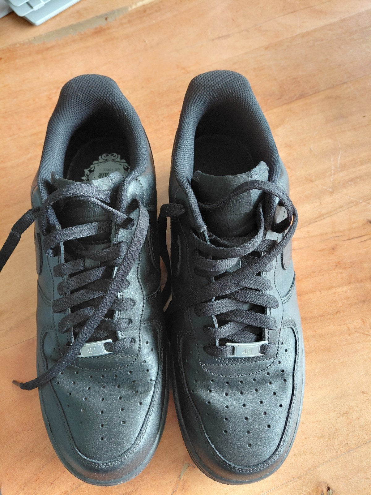 Nike Air Force 1 '07 Low Sneakers Zwart Maat 43, Zwart, Nike, Nieuw, Ophalen of Verzenden