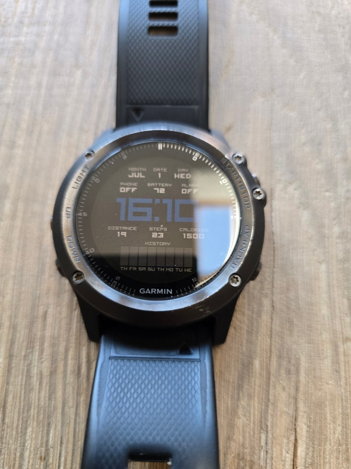 Garmin Fenix 3 Multisport GPS Horloge, Gebruikt, Zwart, Garmin, Ophalen of Verzenden