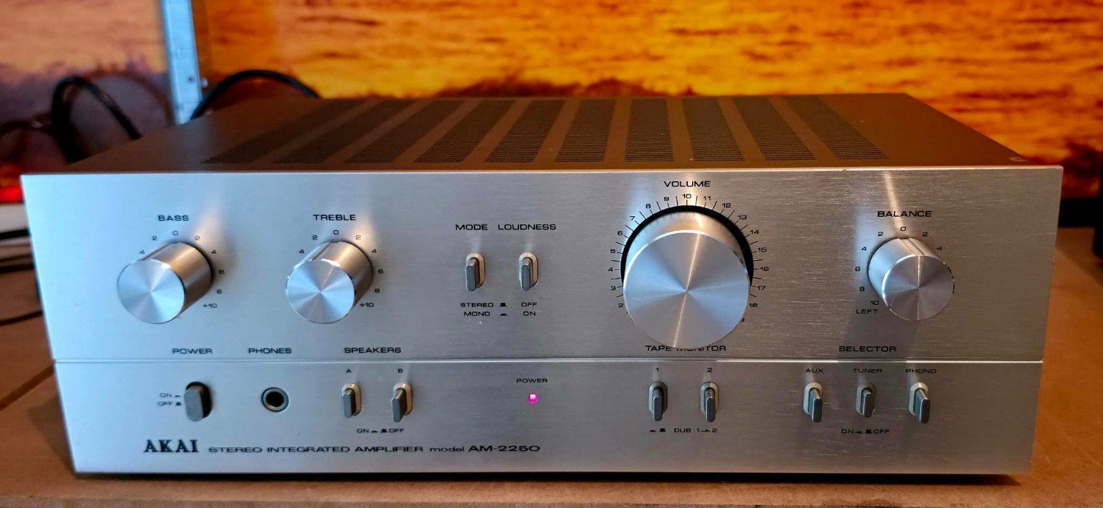 Akai AM-2250 versterker, Ophalen, Minder dan 60 watt, Overige merken