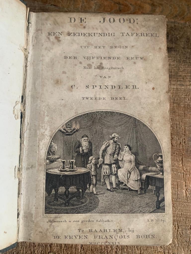 De Jood. Een zedekundig Tafereel  1829 3 delen, Ophalen of Verzenden