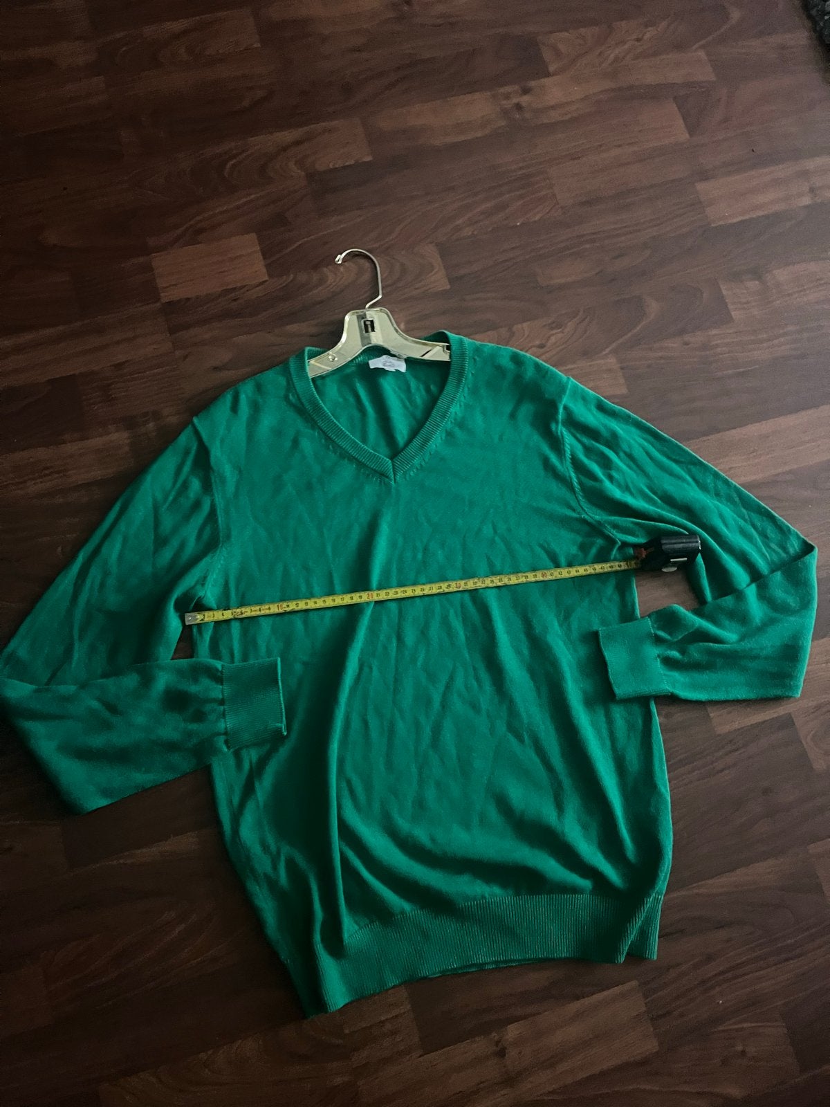 Groene V-hals trui van Royal class maat M(48/50), Kleding | Heren, Ophalen of Verzenden, Zo goed als nieuw, Maat 48/50 (M), Groen