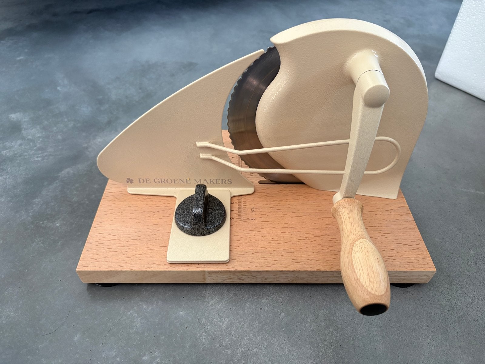 Broodsnijder De Groene Makers, Hout, Nieuw, Snijmachine, Overige merken