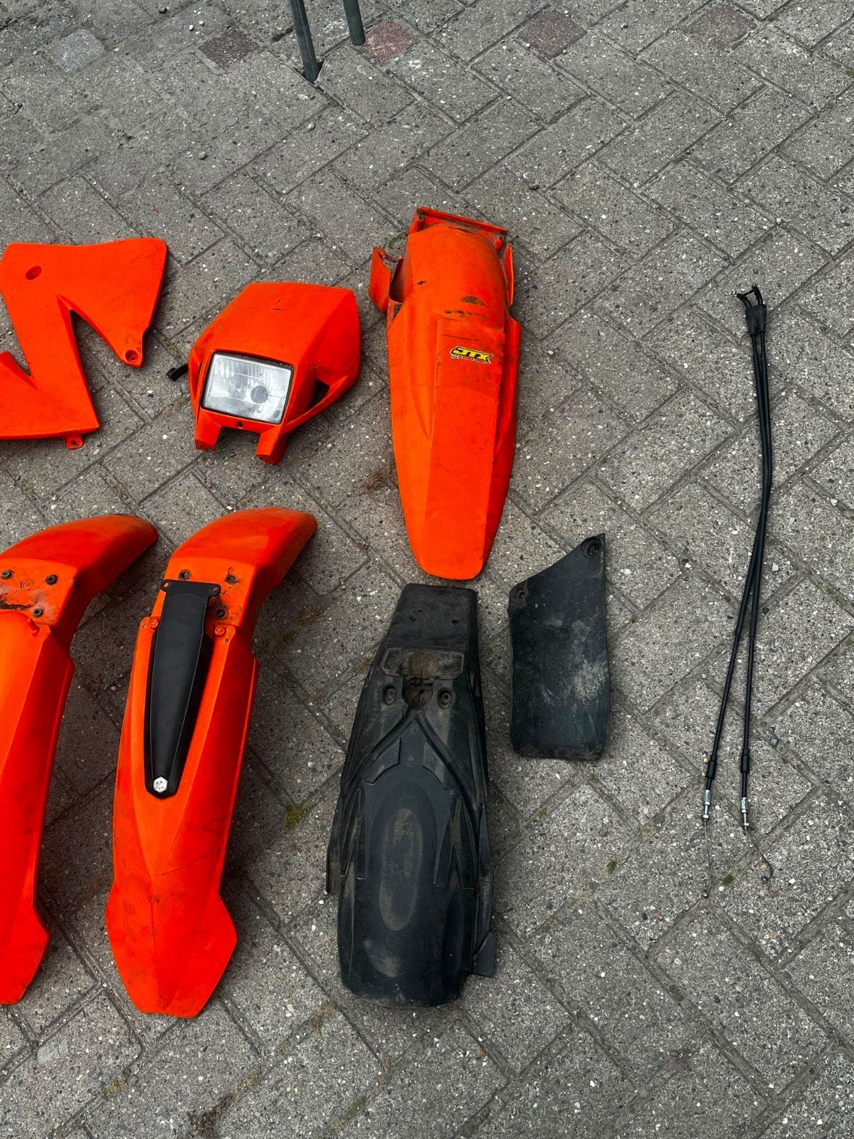 Diverse onderdelen KTM exc 520 525, Ophalen of Verzenden, Gebruikt