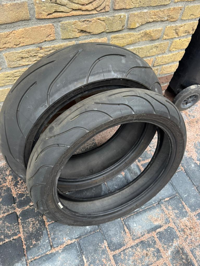 Michelin pilot power 2CT 190 120, Ophalen of Verzenden, Gebruikt