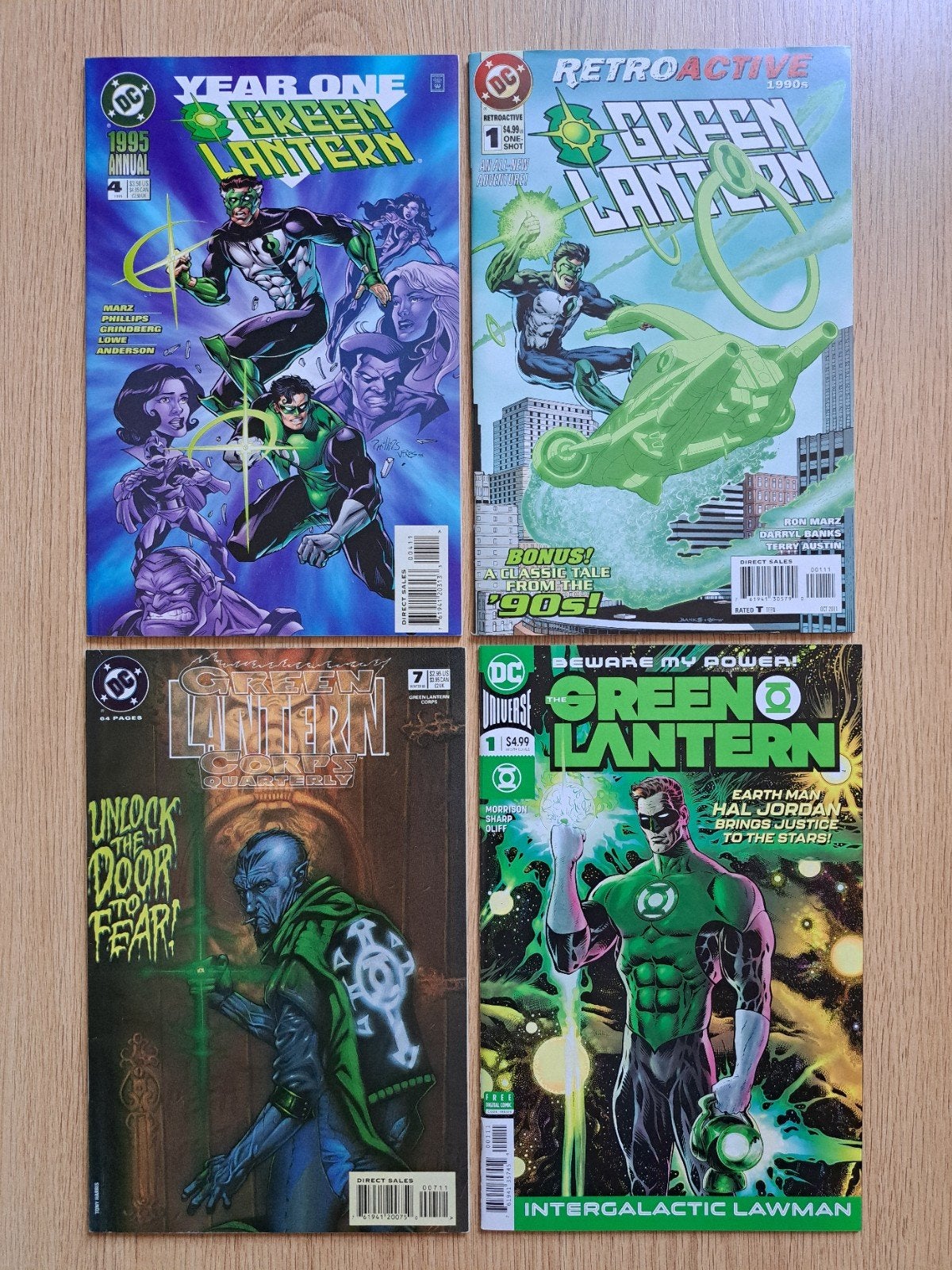 Green Lantern comics van DC, Gelezen, Amerika, Ophalen of Verzenden, Meerdere comics