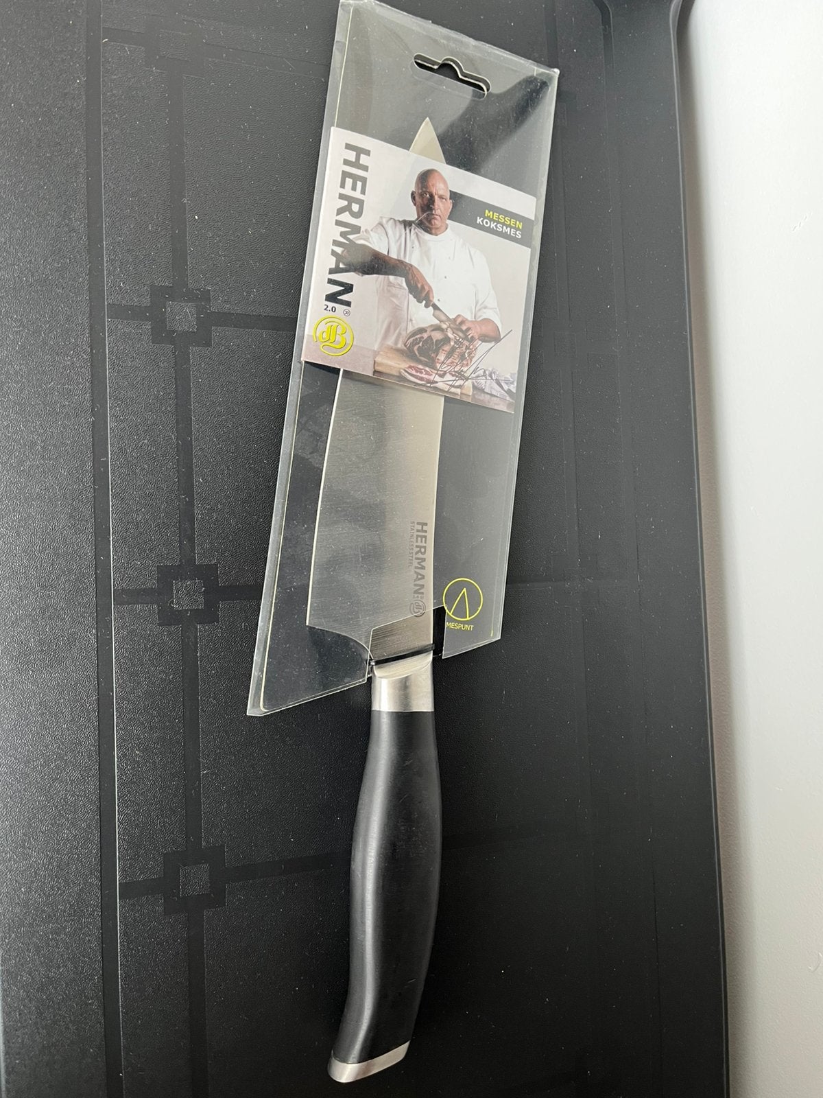 Koksmes nieuw!!, Ophalen, Zo goed als nieuw, Rvs of Chroom