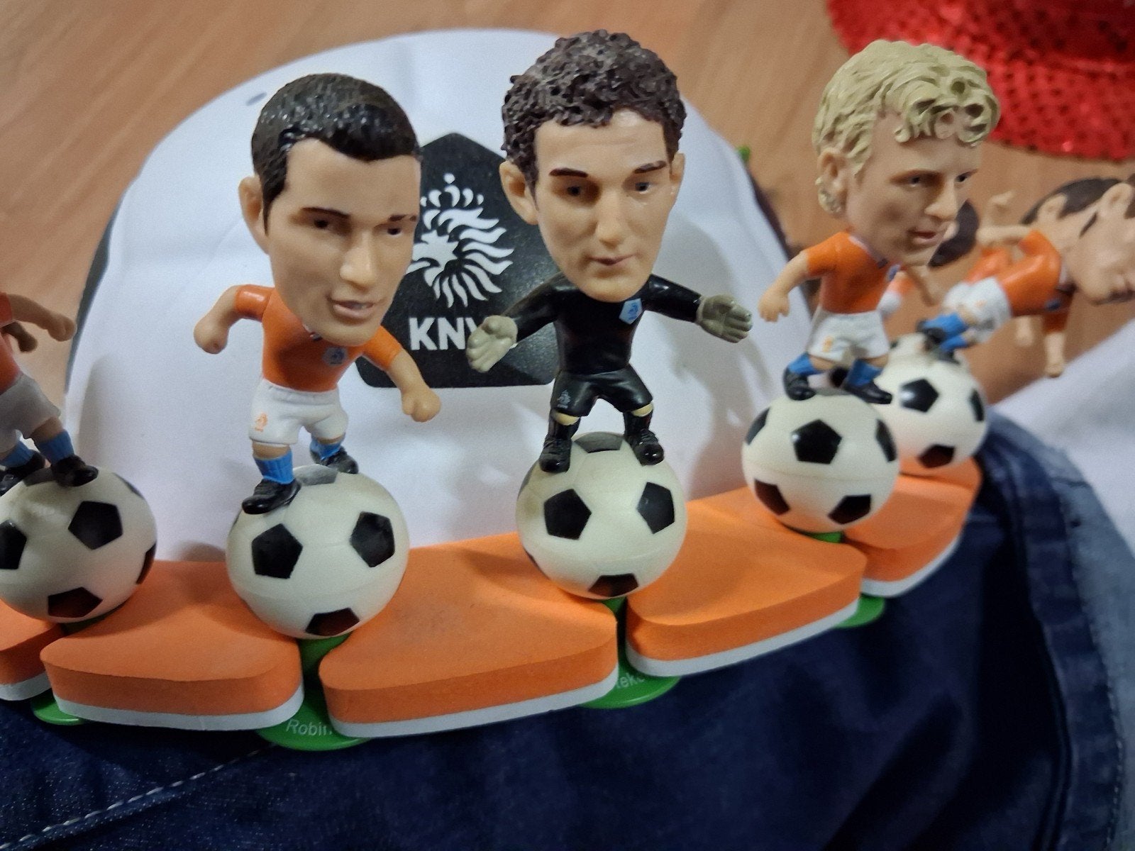 Voetbalspelers Hoedje - Uniek Oranje Fan Item, Ophalen, Gebruikt, Overige binnenlandse clubs, Pet of Muts