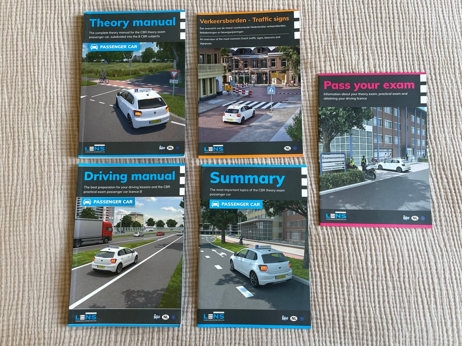 Rijbewijs theorieboek Engels - Lens Verkeersleermiddelen, Ophalen of Verzenden, Zo goed als nieuw, Niet van toepassing
