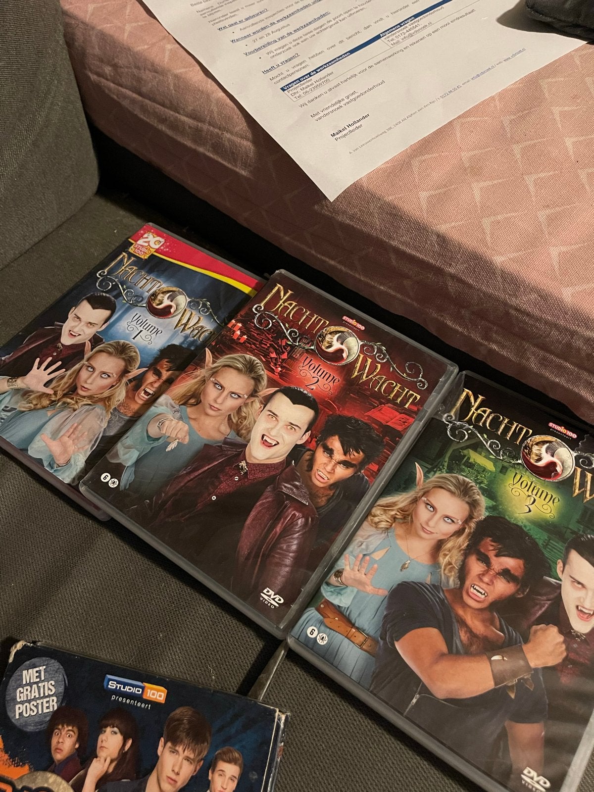 Nachtwacht DVD Collectie - Volumes 1, 2 en 3, Cd's en Dvd's, Gebruikt, Verzamelbox, Alle leeftijden, Nederlands