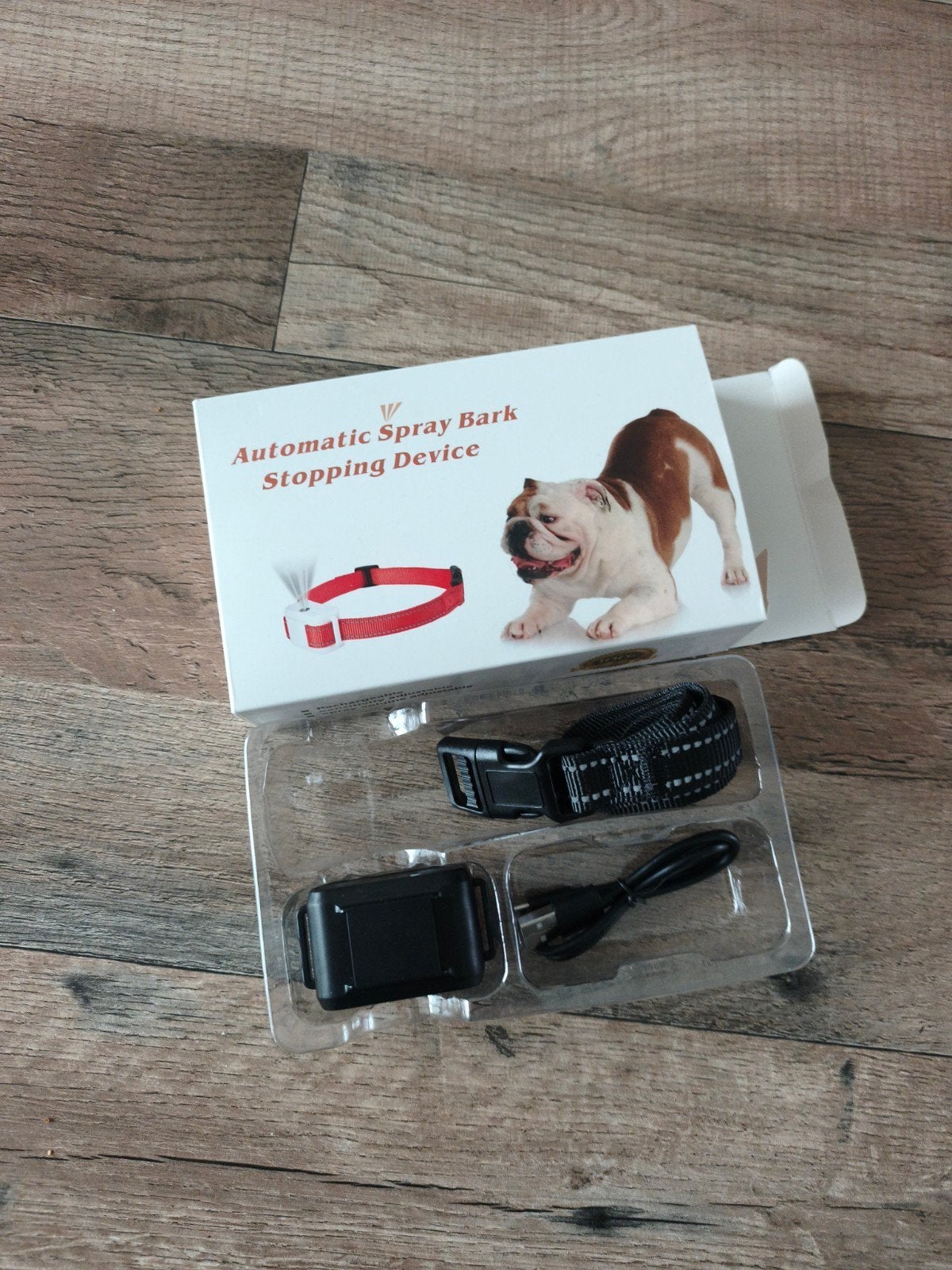 antiblaf band met spray, Dieren en Toebehoren, Ophalen of Verzenden, Nieuw, Halsband