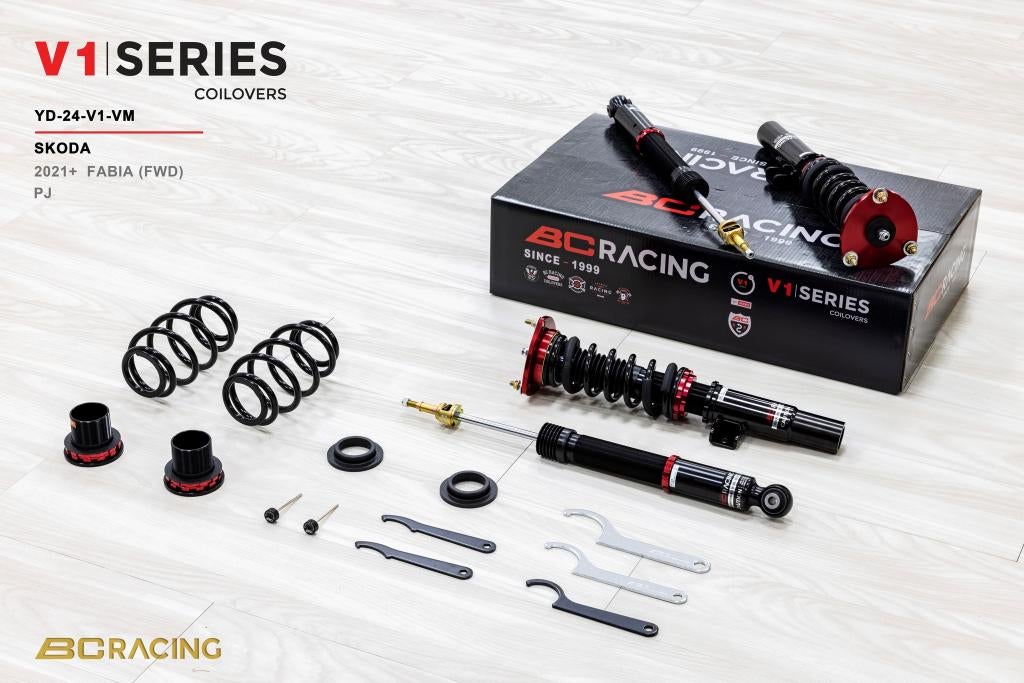 BC Racing schroefset verlaging - Skoda Fabia FWD 23+, Ophalen of Verzenden
