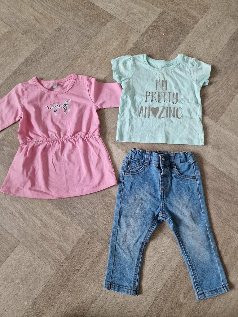 Kleding pakket meisjes maat 68, Kinderen en Baby's, Overige, Gebruikt, Meisje, Ophalen of Verzenden