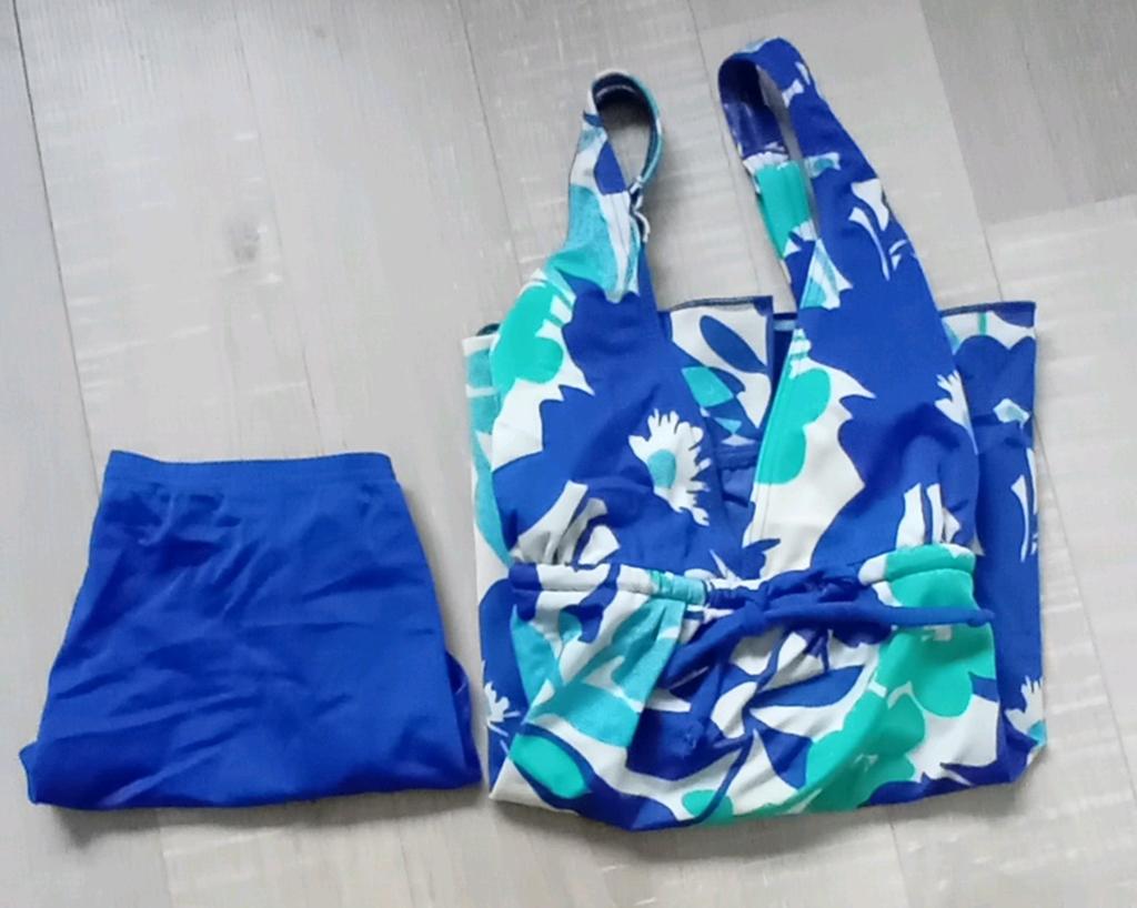 Mooie Positie / Zwangerschaps tankini maat 36, Overige kleuren, Ophalen of Verzenden, Zo goed als nieuw, Lingerie of Zwemkleding