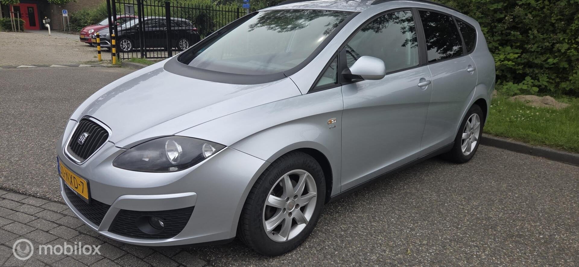 Seat Altea XL 1.4 TSI 6 versn/airco/lm-velg/audio/nw ketting, Auto's, Voorwielaandrijving, Zwart, 4 cilinders, Altea XL
