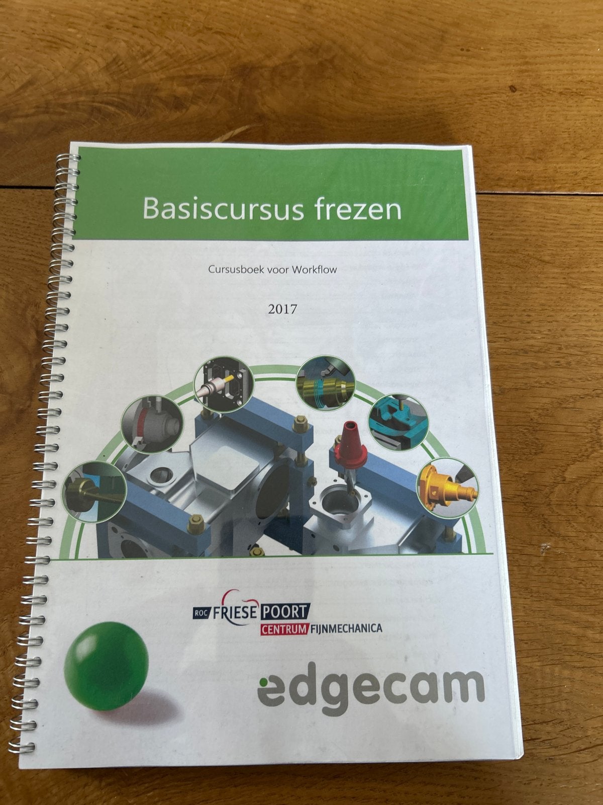 Basiscursus frezen - Cursusboek Workflow 2017, Boeken, Ophalen of Verzenden, Beta, Zo goed als nieuw, MBO