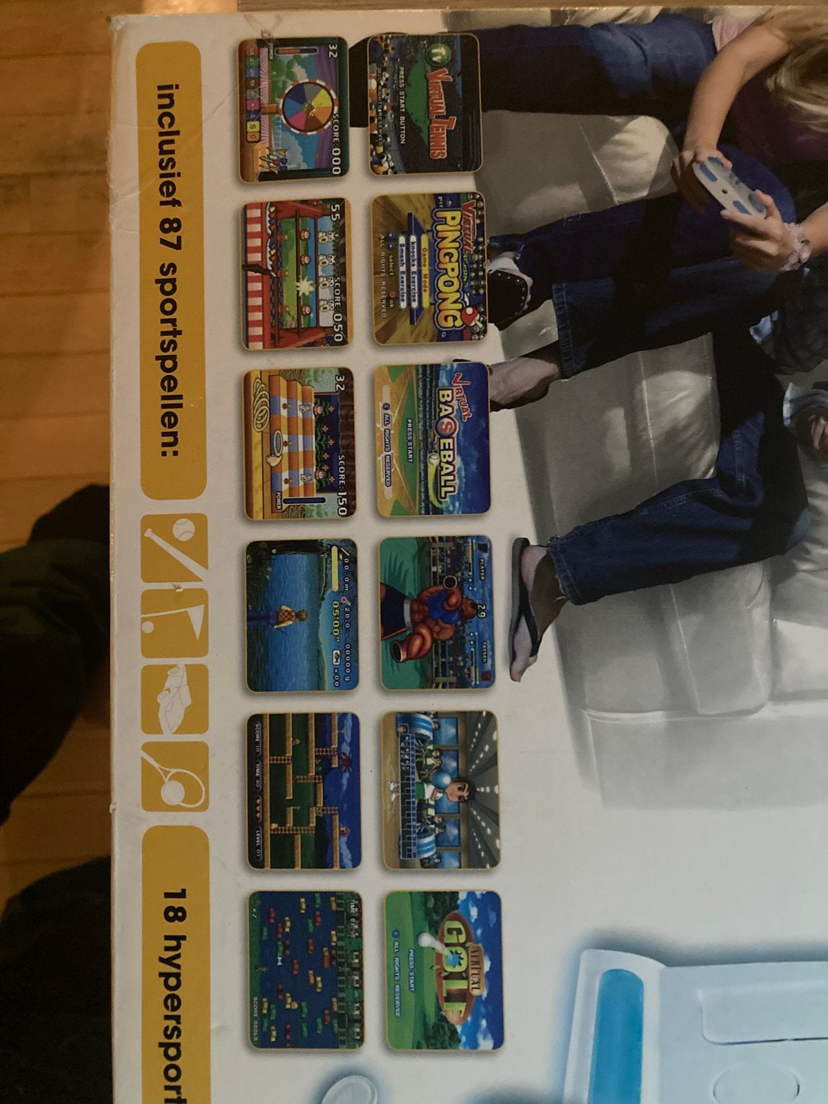Draadloze Gameconsole met 87 sport- en arcadegames, Ophalen, Overige merken, Nieuw
