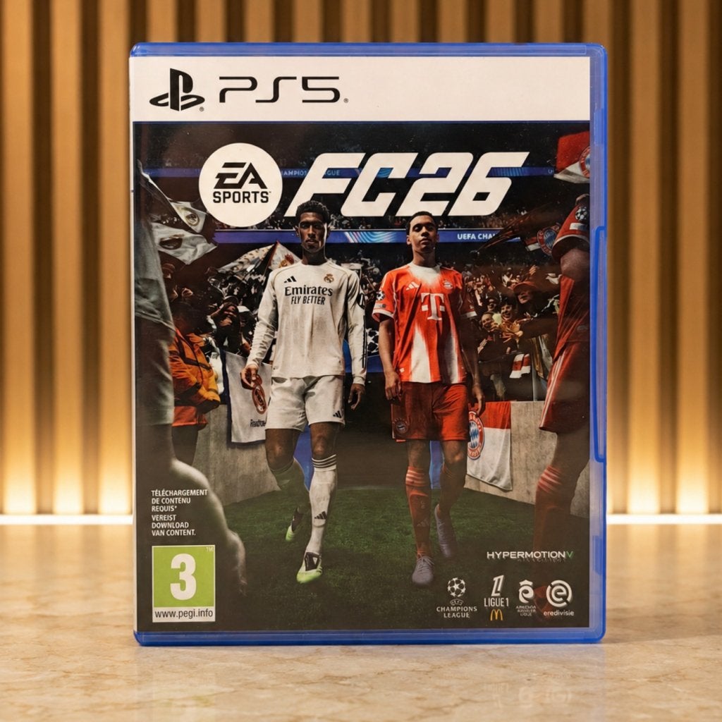 FC26 PS5 Game - In Nette Staat, Sony, Zo goed als nieuw, Support@sony.com, 1-7-1 Konan, Minato-ku
Tokyo 108-0075
Japan