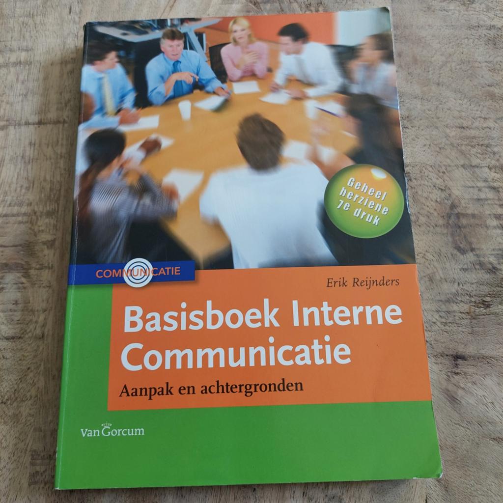 E. Reijnders - Basisboek Interne communicatie, Sociale wetenschap, Ophalen of Verzenden, Zo goed als nieuw, E. Reijnders