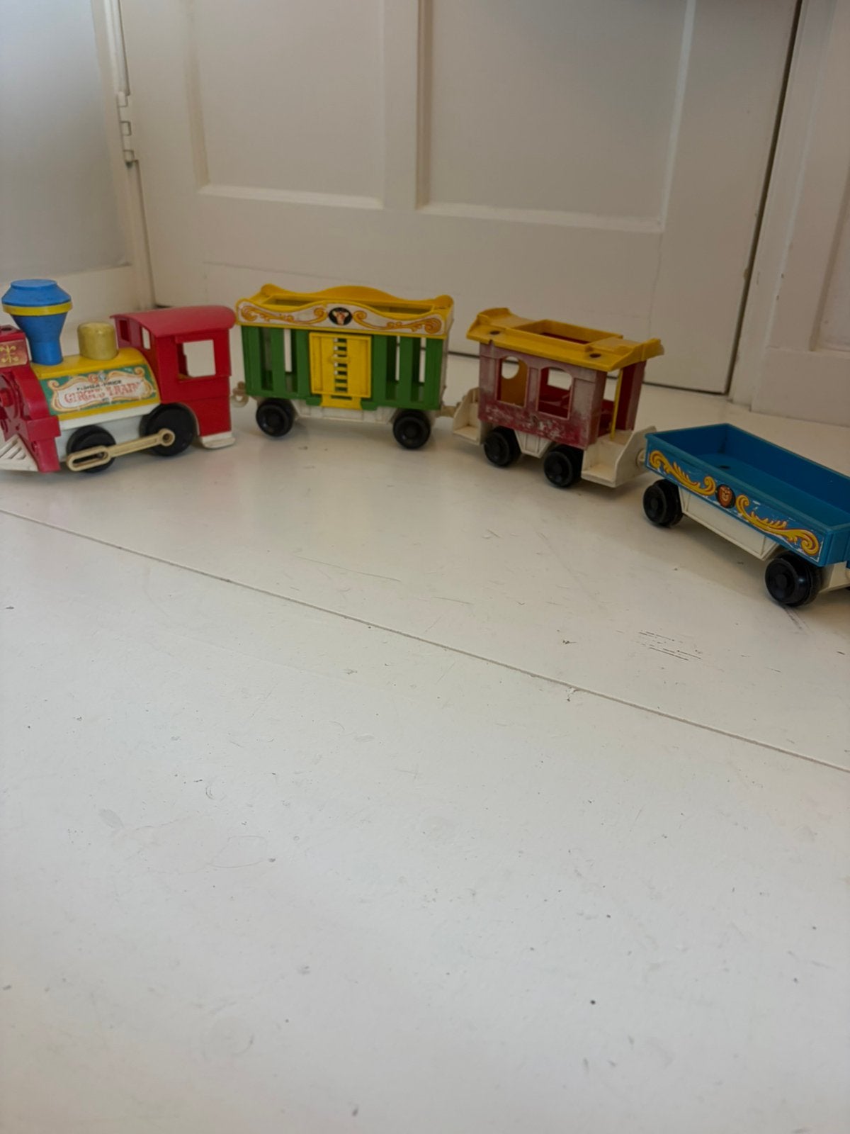 vintage Fisher-Price Circus Train (Model nr. 991), Ophalen of Verzenden, Gebruikt