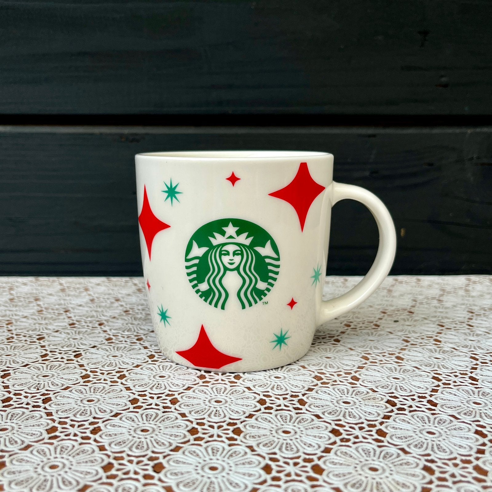 Starbucks kerstmok feestdagen-collectie  2022   260 ml, Ophalen of Verzenden, Overige stijlen, Kop(pen) en/of Schotel(s), Glas